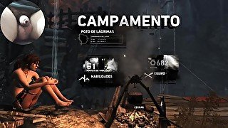 TOMB RAIDER NUDE EDITION COCK CAM GAMEPLAY #10