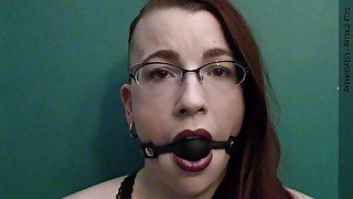 Ballgag staring