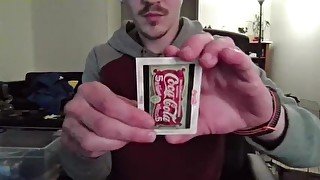 Opening a Pack of Old CocaCola Cards