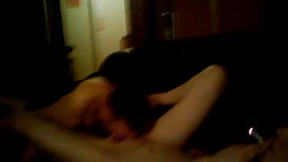 Homemade video of a couple enjoying pussy eating