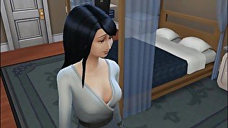 Sims 4 - Common days in family - Thoughts of Daddy's girl (Sims 4)