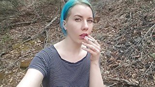 Lux Lives Smoking in Nature