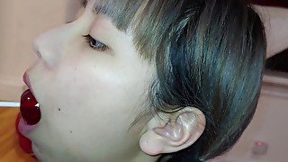 Innocent Asian Idol Sucking Skills