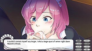 Maid Mansion: cock sucker house maid, cumshot in mouth, Hentai ep.2