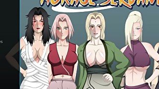 Hokage Servent - Naruto Tsunade - Part 1 Horny Girls!!!