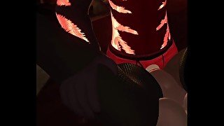 Hot Raccoon Slut Railed by Daddy Fox // VRChat ERP