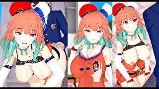 【エロゲーコイカツ！】VTuber 小鳥遊キアラ3DCGアニメ動画(バーチャルYoutuber)[Hentai Game Koikatsu! Takanashi Kiara(Anime 3DCG Vi