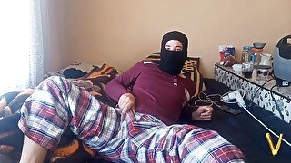 My Big Cock So Naughty - Masturbation In Bed With Sexy Pajama