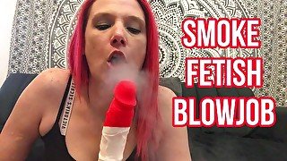 Smoking Fetish Blow Job