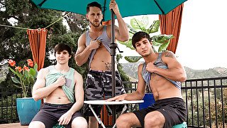 Roman Todd & Elliot Finn & Will Braun in Train My Hole - NextdoorWorld