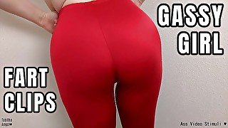 Gassy Girl Fart Clips