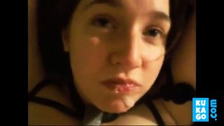 Teens Rough Deepthroat and Facial