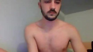 Very cute boy cums fingering his round smooth ass on cam