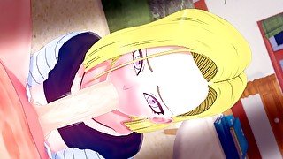 DREAMLIKE TIME WITH ANDROID 18 ✨ DRAGON BALL HENTAI