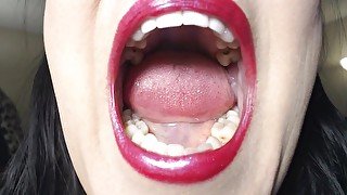 Milf Mouth Tour Big Wide Open Mouth