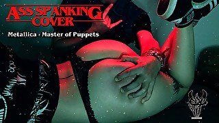 Ass Spanking Cover #3 - Master of Puppets (Stranger Things edit) - SBP