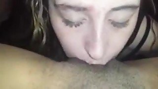 White college girl From Craigslist Eats Her First Black Pussy