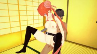 3D Hentai - Gintama - Sex with Kagura