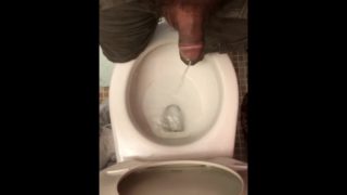 Big balled twink piss after jerking