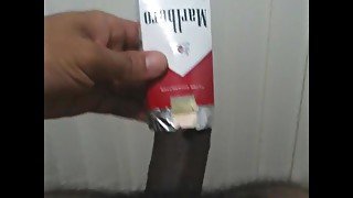 I fuck a Marlboro pack