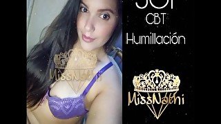 JOI CBT humillacion en esp latino