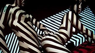 Lilyan Red & Fenyx Santos in The Black Stripes