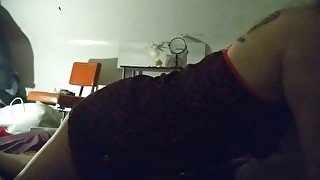 Blonde with big jugs deepthroating big cock