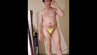 Having Fun in a Thong! Starring Chad Bong!