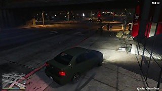 Daddy is Fucking a Street Hooker-GTA part 5