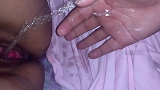 Daddy makes WET Pussy Cum EVERYWHERE pov