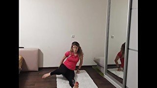 Home Workout Girl Fitness Part 42