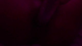 Ebony Fem Bottom Akyla Love strokes her pussy With an 8 Inch Dildo