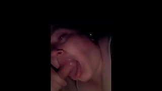 Getting Late Night Deep Throat from BBW SpiderMitten