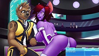 Panthea2 Tuna Showing Big Boobs To Horny Furry Wolf Flash Animation Sex Fuck Game 60 Fps