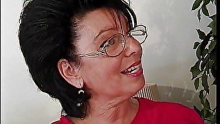 Busty mature brunette proves that ladies of forty five then start them again