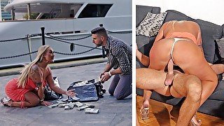 Hot Blonde British PAWG Fucks A Stranger She Just Met For A Million Dollars