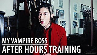 My Vampire Boss - After Hours Training - Vagina / Pussy Owner JOI - SaiJaidenLillith (Solo)