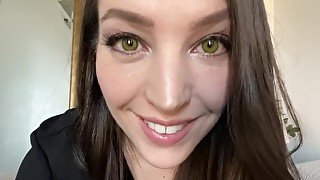 ASMR - kisses + eye contact girlfriend