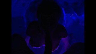 POV Blowing your fat cock in a jacuzzi