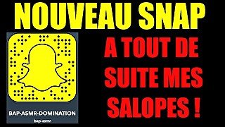 LE NOUVEAU SNAP DU BOSS !