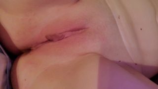 Wife is tied up and made to cum from getting smacked around 