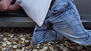 I peed my pants while working on the car, while my girlfriend watched and recorded.