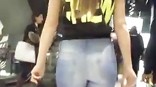 British Arse in Jeans