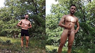 Me MASTURBO en medio del CAMPO 🍆😏🌳