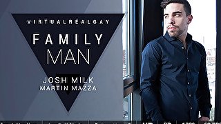 Martin Mazza & Josh Milk in Family Man - SexLikeReal Gay