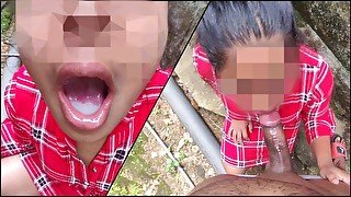 Sri lankan outdoor blowjob and cum swallow - ක්ලාස් ඇරිලා ගෙදර යද්දි කටට අරගෙන බඩු බිව්වා