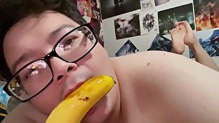 Gagging on Your Cock When Home Alone