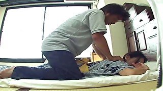 horny woman get orgasm by massage 1