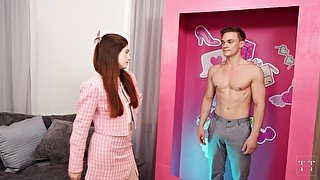 Ken doll does all the bidding of his spoilt, rich mistress