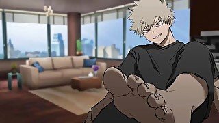 BAKUGOU TE DEJA TOCAR SUS PATAS